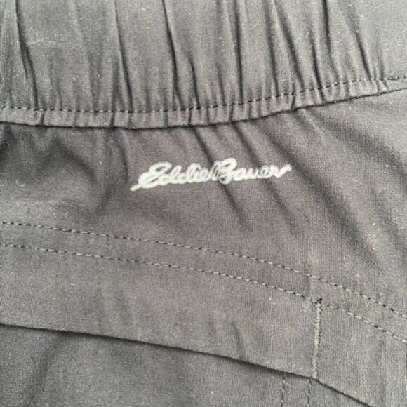 NWT Eddie Bauer Rainier Pull On Black Skort Skirt Sz 2 - Picture 10 of 10